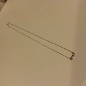 Sterling silver necklace.